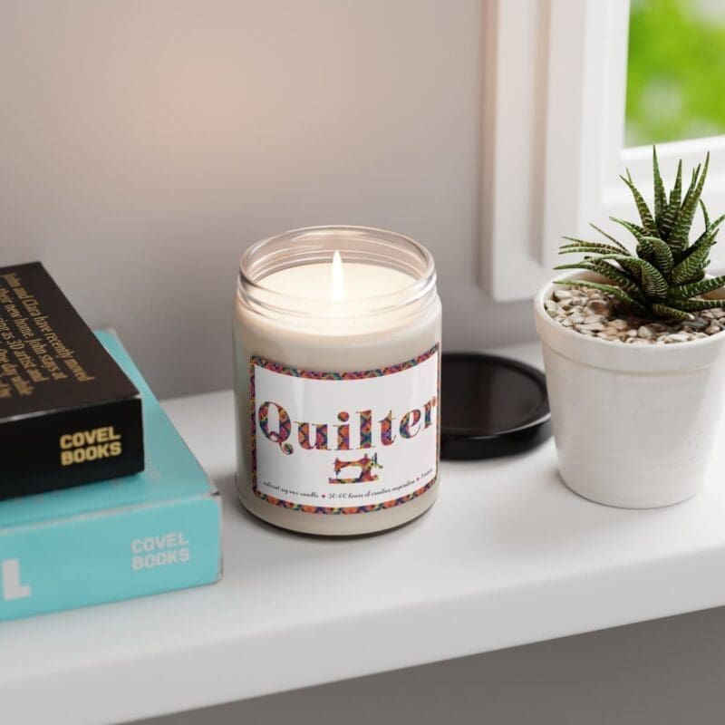 Quilter Candle