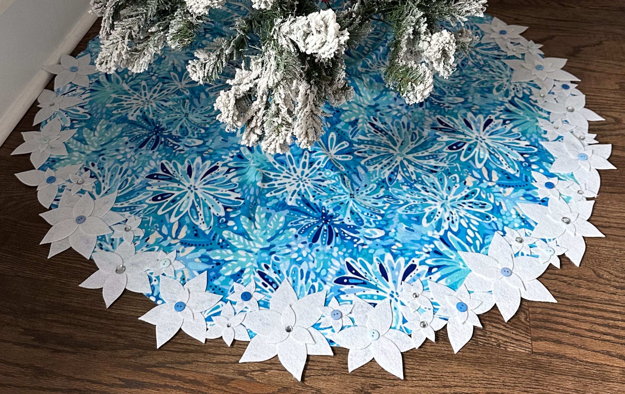 The Best Embellished DIY Tree Skirt Tutorial for Your Whimsical Winter Decor