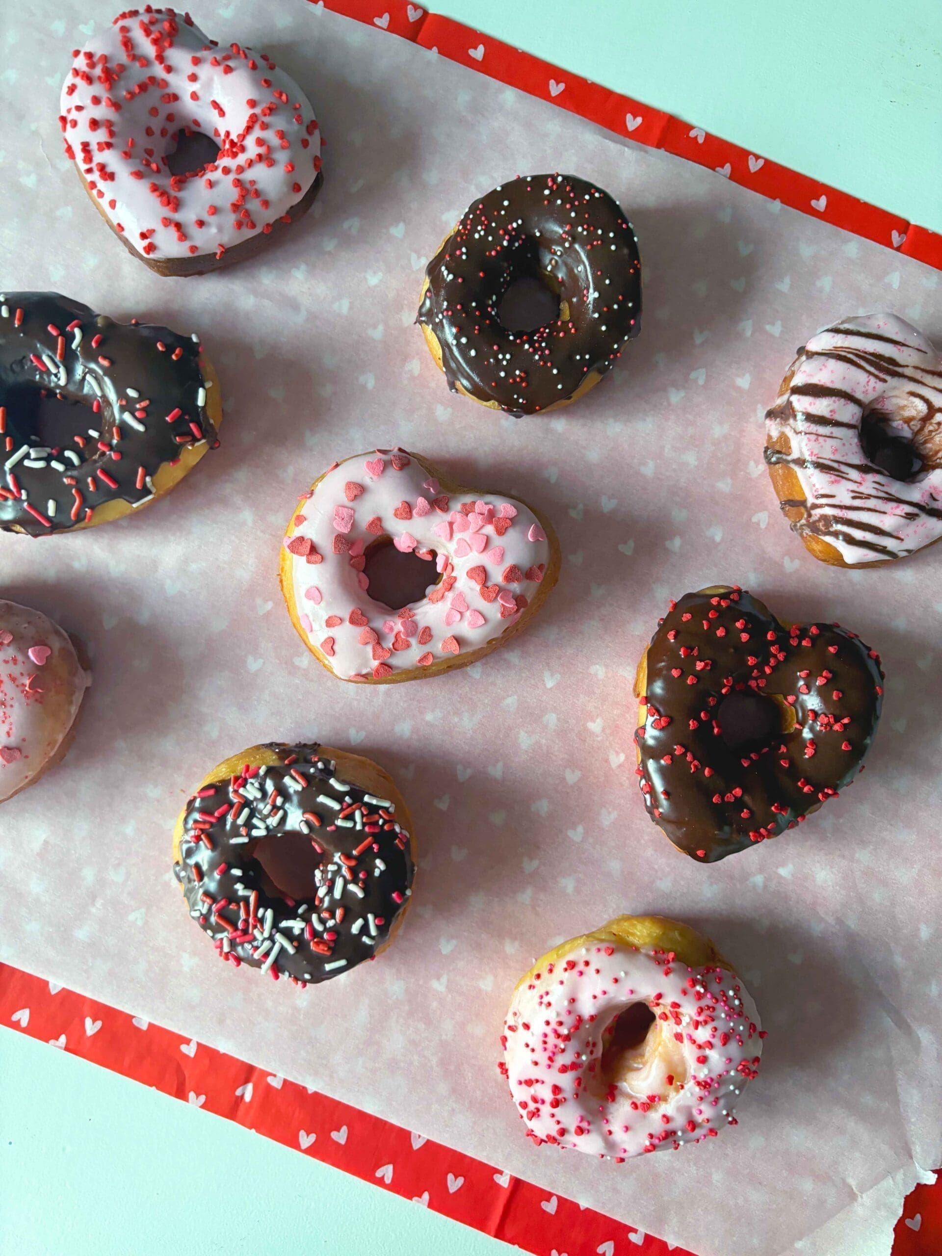 Love at First Bite: Irresistible Heart-Shaped Donuts for Valentine’s Day