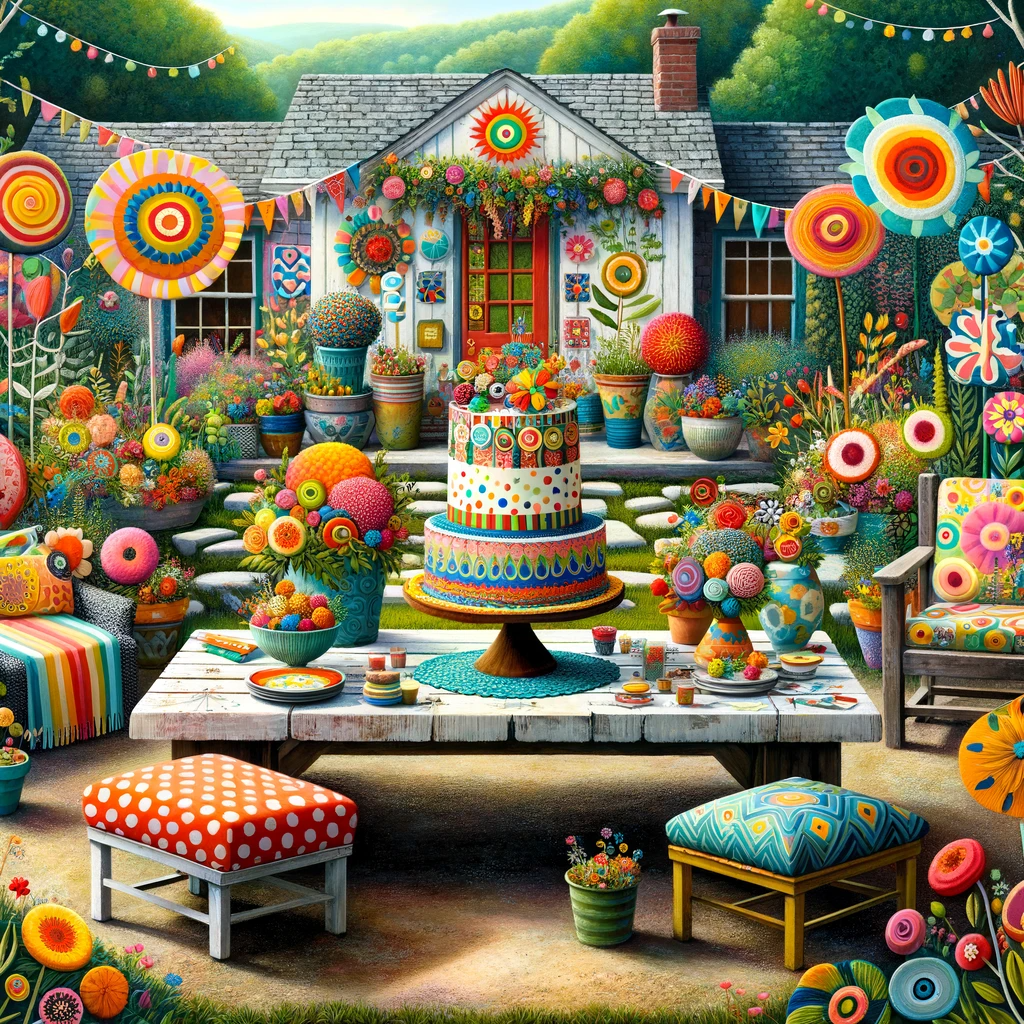 Zappy Dots Confetti and Cake Imagination Prompt 31