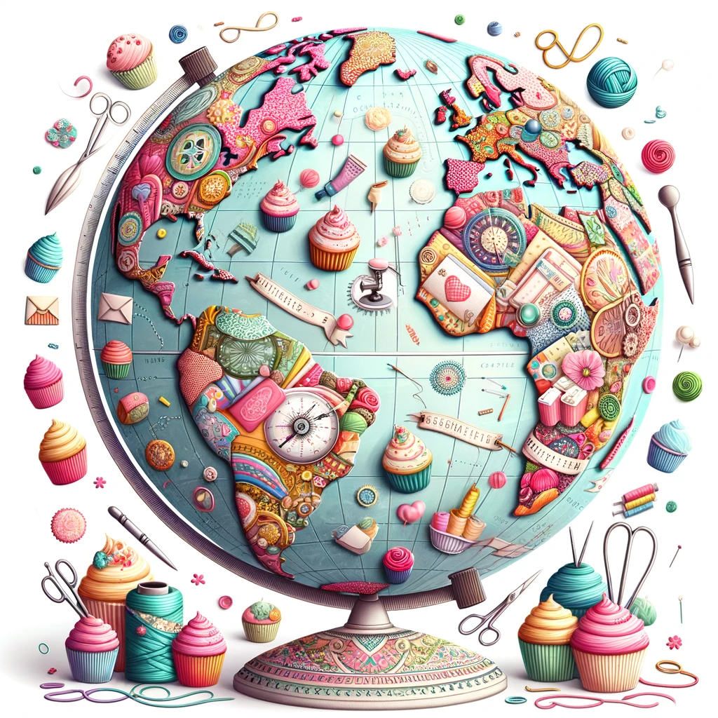 Confetti & Cake Imagination Prompt #6: Spin the Globe