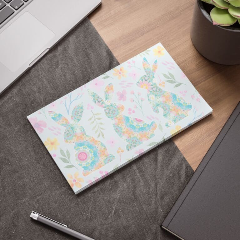 Blooming Bunnies Giant Post-it Note Pad
