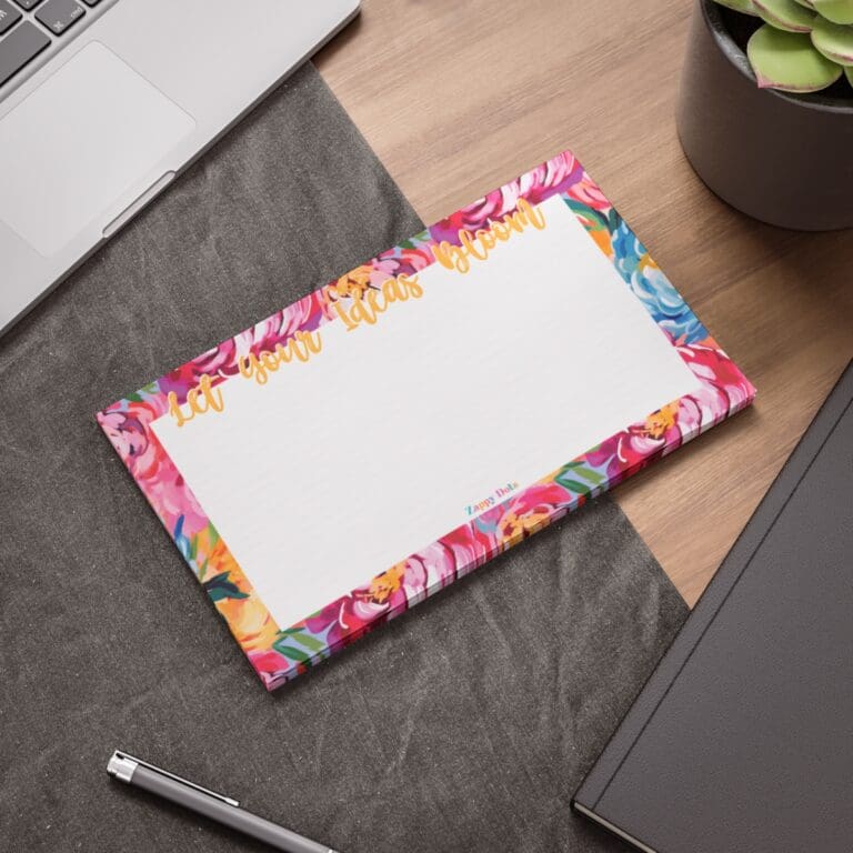 Let Your Ideas Bloom Peonies Giant Post-it® Note Pad