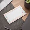 Flamingo Stripe Dot Grid Giant Post-it® Notepad - Image 3