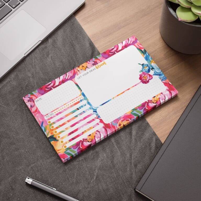 Peonies Planner Giant Post-it® Note Pad