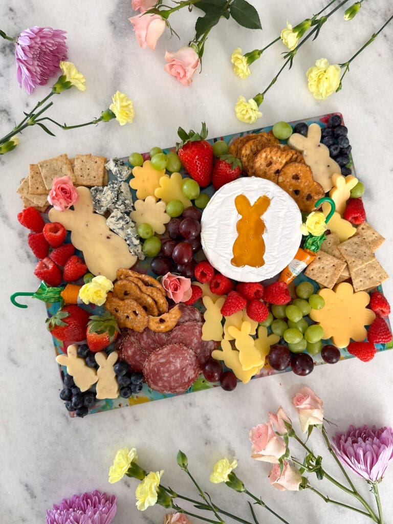 Easter charcuterie board