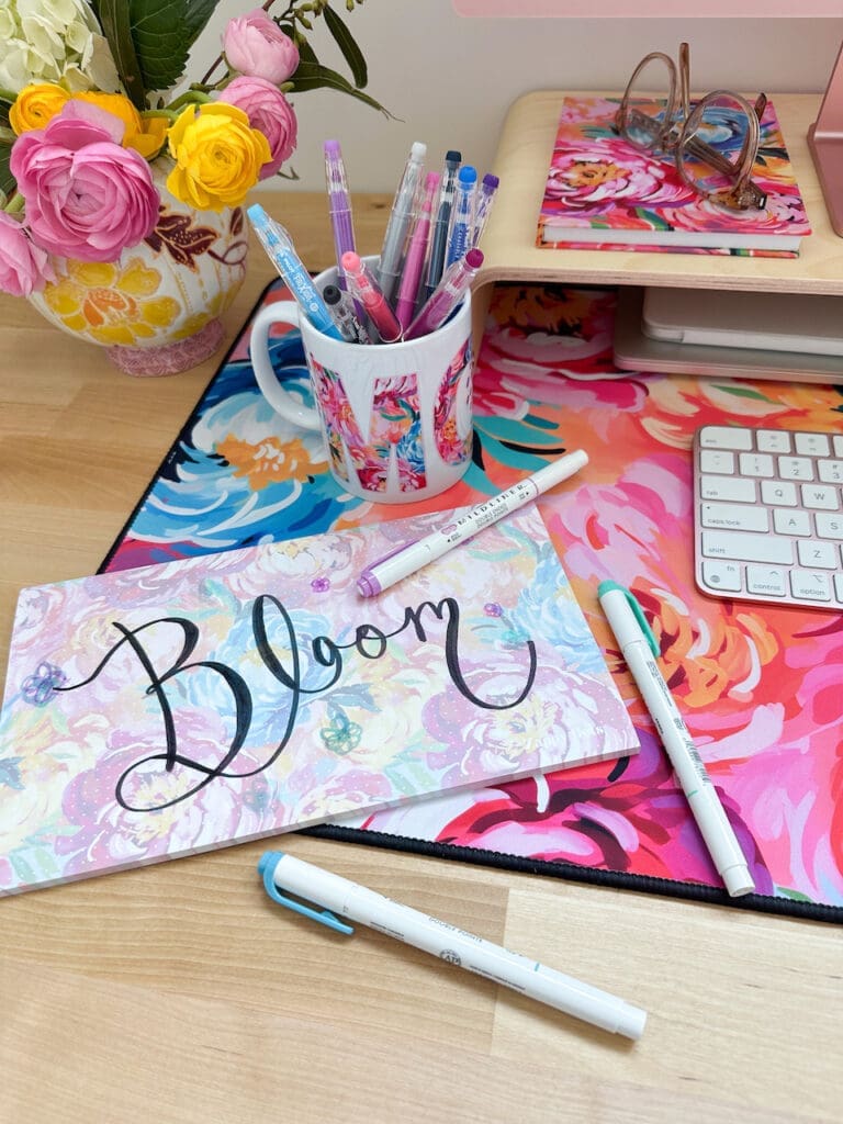 Bloom notepad