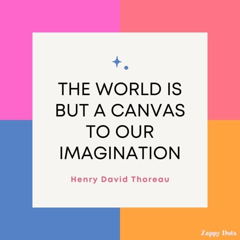 Quote: The world is but a canvas to our imagination